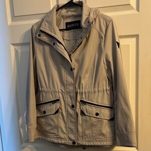 GUESS Women's Beige Utility Jacket